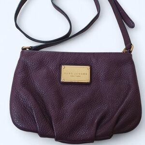 Marc Jacobs Deep Purple Crossbody Bag